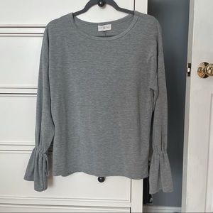 Ladies long sleeve cotton tee